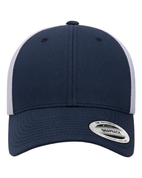 YP Classics 6601, Elite Cap, Navy/ White