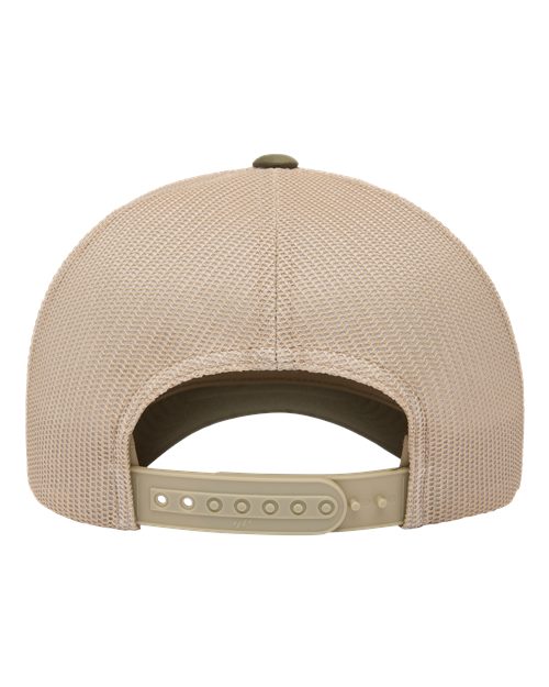 YP Classics 6601, Elite Cap, Moss Green/ Khaki