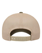 YP Classics 6601, Elite Cap, Moss Green/ Khaki