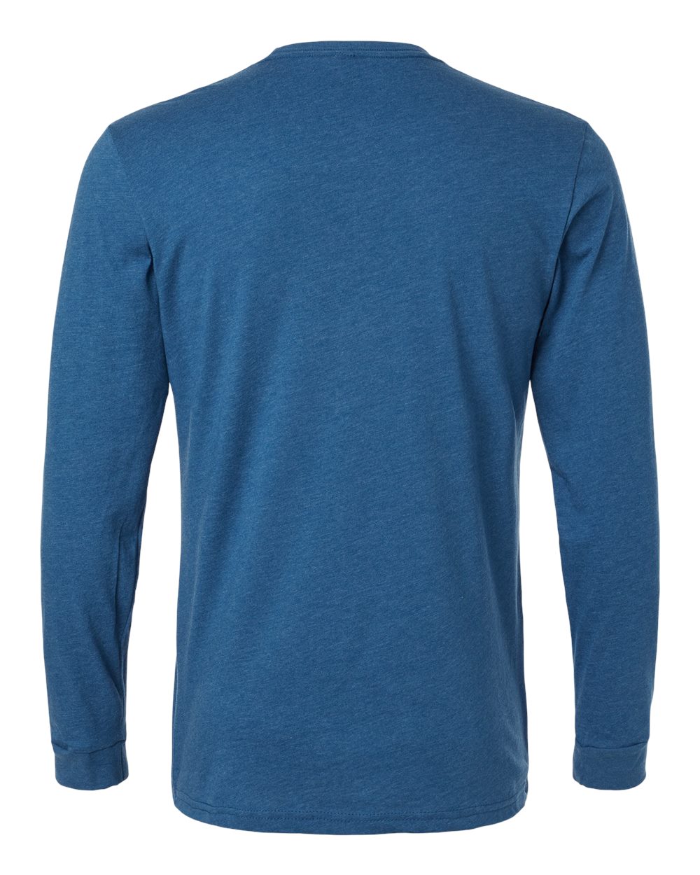Next Level 6211, T-Shirts - Long Sleeve, Heather Cool Blue