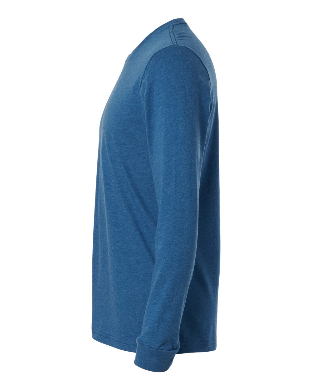Next Level 6211, T-Shirts - Long Sleeve, Heather Cool Blue