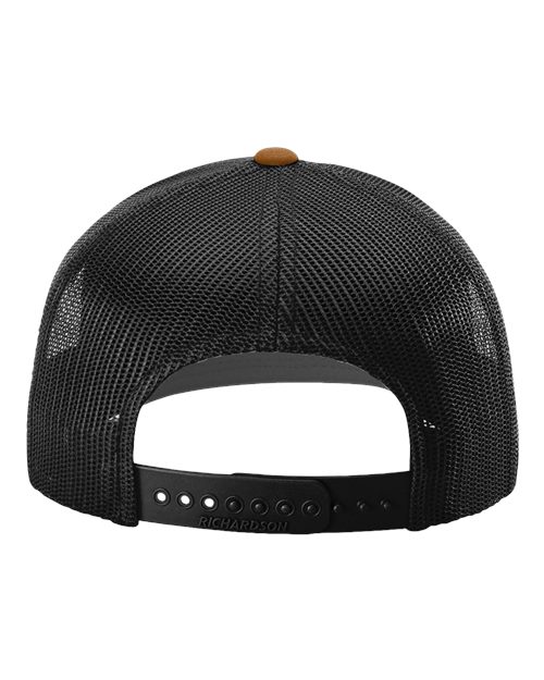 Richardson 112, Snapback Trucker Cap, Carmel/ Black