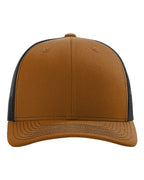 Richardson 112, Snapback Trucker Cap, Carmel/ Black