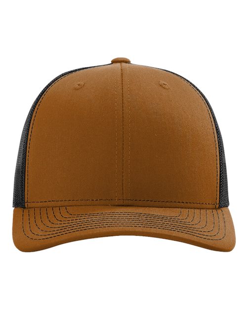 Richardson 112, Snapback Trucker Cap, Carmel/ Black