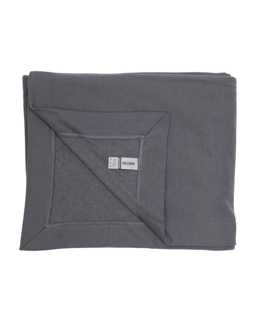 Gildan 18900, Heavy Blend Fleece Stadium Blanket, Black