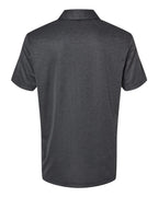 Adidas A591, Men's Space Dyed Polo, Black Melange