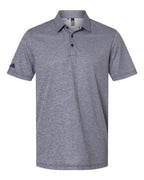 Adidas A591, Men's Space Dyed Polo, Collegiate Navy Melange