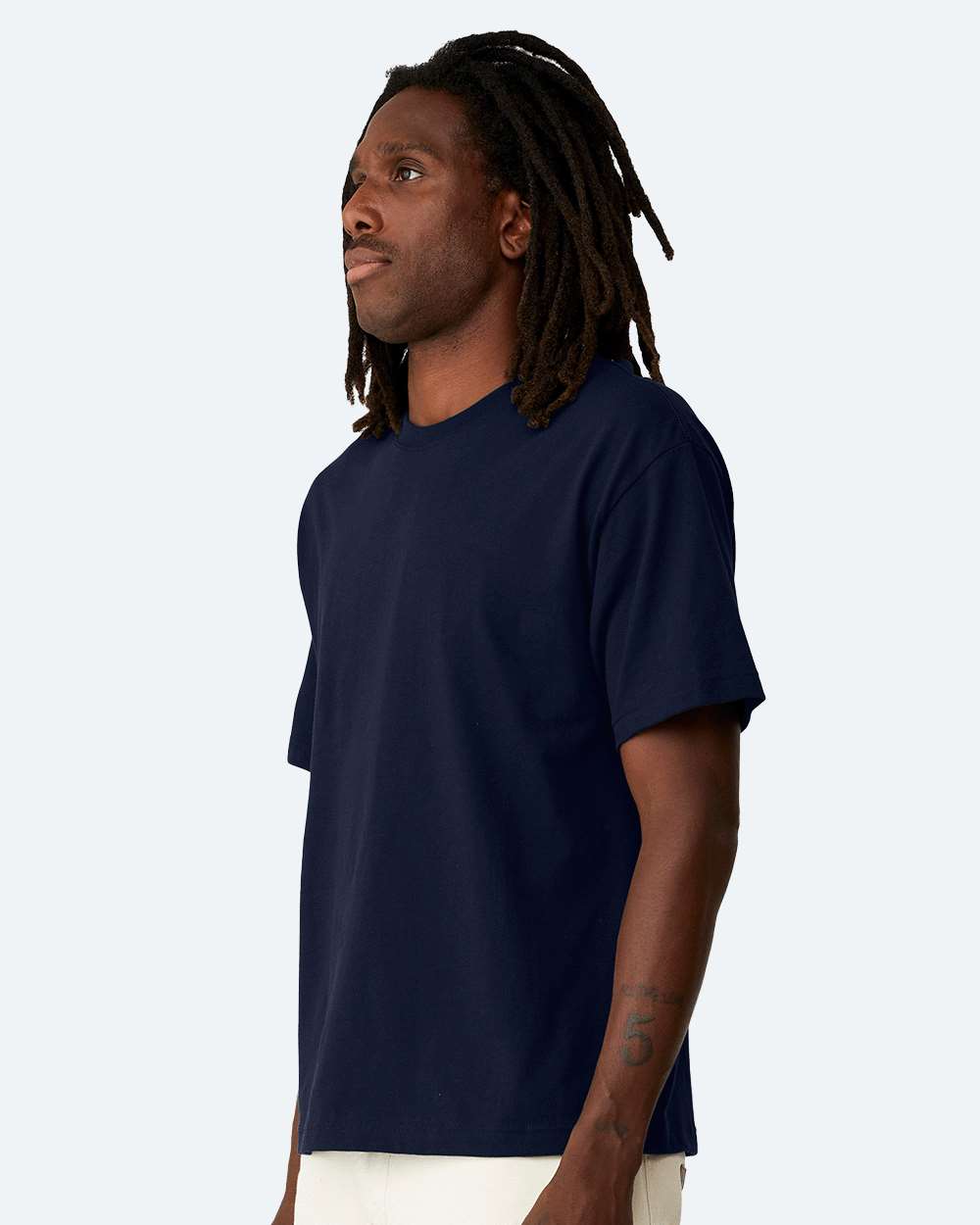 BELLA + CANVAS 3010, T-Shirts - Premium, Navy