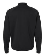 Adidas A598, Men's Club Quarter-zip Pullover, Black
