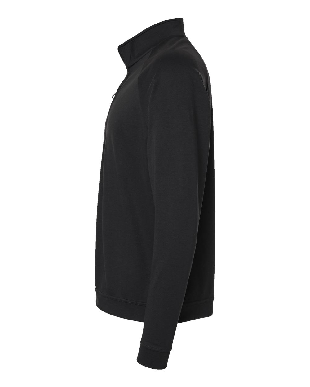 Adidas A598, Men's Club Quarter-zip Pullover, Black