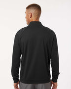 Adidas A598, Men's Club Quarter-zip Pullover, Black