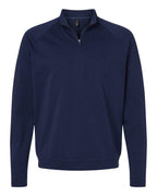 Adidas A598, Men's Club Quarter-zip Pullover, Collegiate Navy