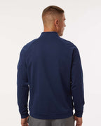 Adidas A598, Men's Club Quarter-zip Pullover, Collegiate Navy