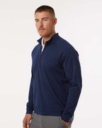Adidas A598, Men's Club Quarter-zip Pullover, Collegiate Navy
