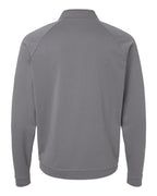 Adidas A598, Men's Club Quarter-zip Pullover, Grey Three