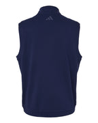 Adidas A599, Men's Club Quarter-zip Vest, Collegiate Navy