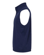 Adidas A599, Men's Club Quarter-zip Vest, Collegiate Navy