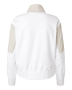 Adidas A601, Women's Fleece Quarter-zip Pullover, Alumina