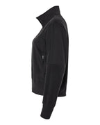 Adidas A601, Women's Fleece Quarter-zip Pullover, Black
