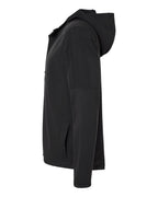 Adidas A607, Men's Half-zip Hooded Anorak, Black