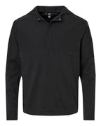 Adidas A607, Men's Half-zip Hooded Anorak, Black