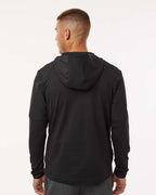 Adidas A607, Men's Half-zip Hooded Anorak, Black
