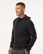 Adidas A607, Men's Half-zip Hooded Anorak, Black