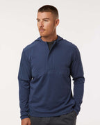 Adidas A607, Men's Half-zip Hooded Anorak, Crew Navy