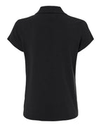 Adidas A690, Women's Blended Polo, Solid Black