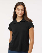 Adidas A690, Women's Blended Polo, Solid Black