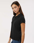 Adidas A690, Women's Blended Polo, Solid Black