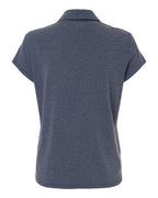Adidas A690, Women's Blended Polo, Collegiate Navy Melange