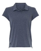 Adidas A690, Women's Blended Polo, Collegiate Navy Melange