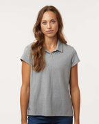 Adidas A690, Women's Blended Polo, Grey Three Melange