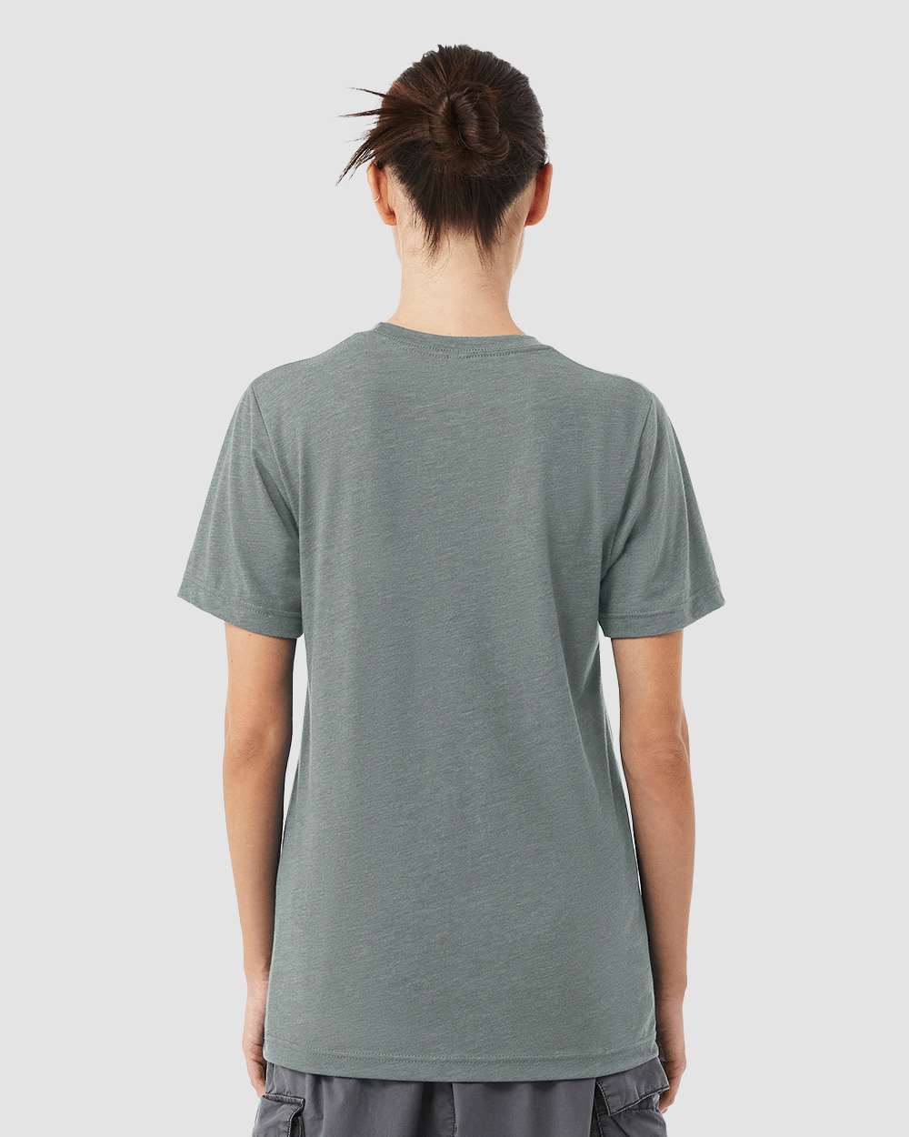 BELLA + CANVAS 3413, T-Shirts - Premium, Blue Storm Triblend