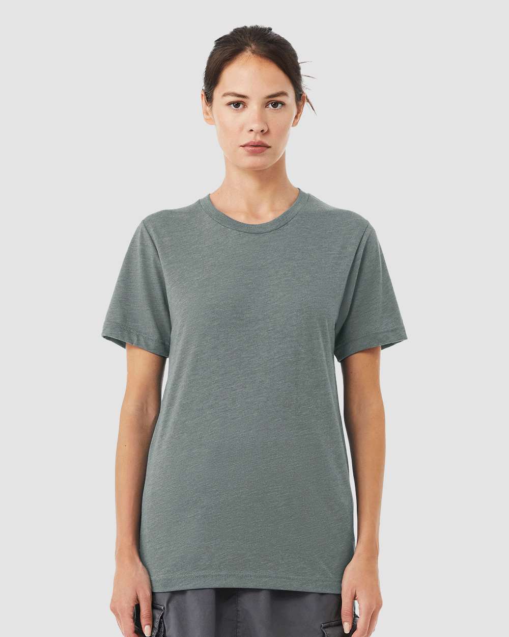 BELLA + CANVAS 3413, T-Shirts - Premium, Blue Storm Triblend