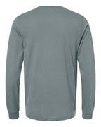 BELLA + CANVAS 3501, T-Shirts - Long Sleeve, Blue Storm