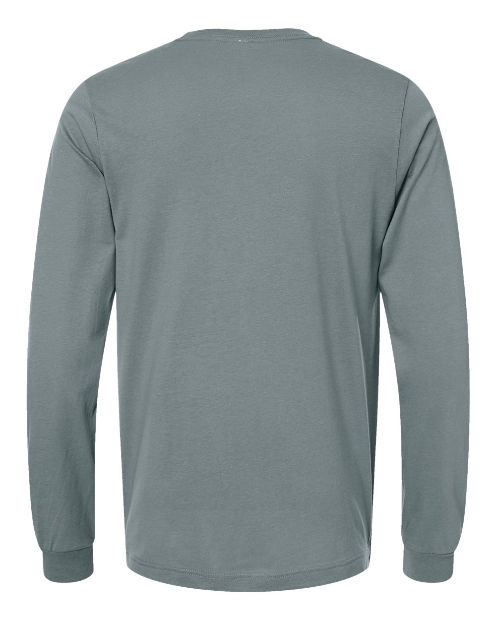 BELLA + CANVAS 3501, T-Shirts - Long Sleeve, Blue Storm