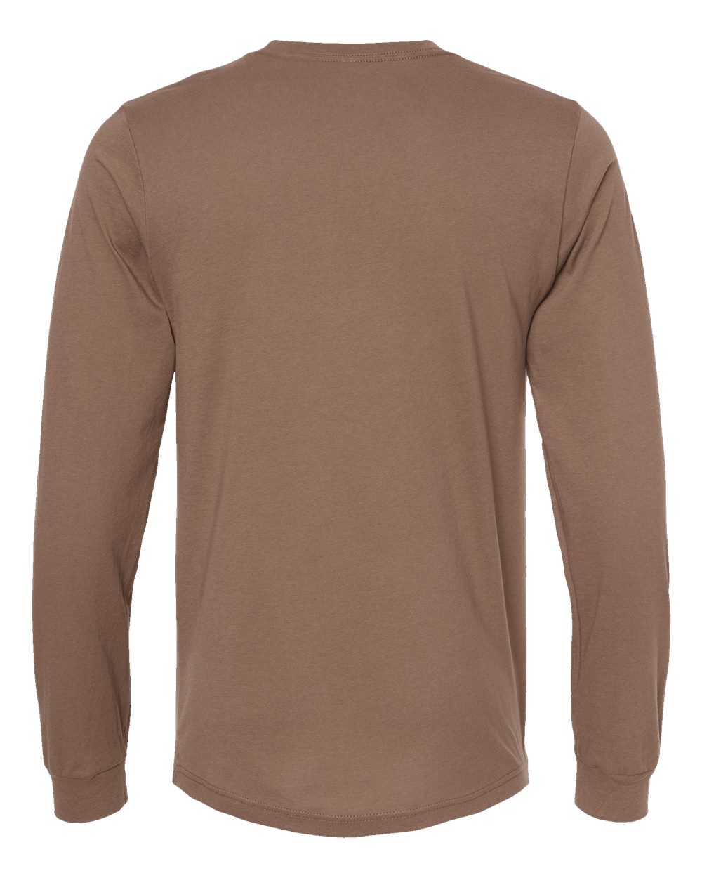 BELLA + CANVAS 3501, T-Shirts - Long Sleeve, Vintage Brown