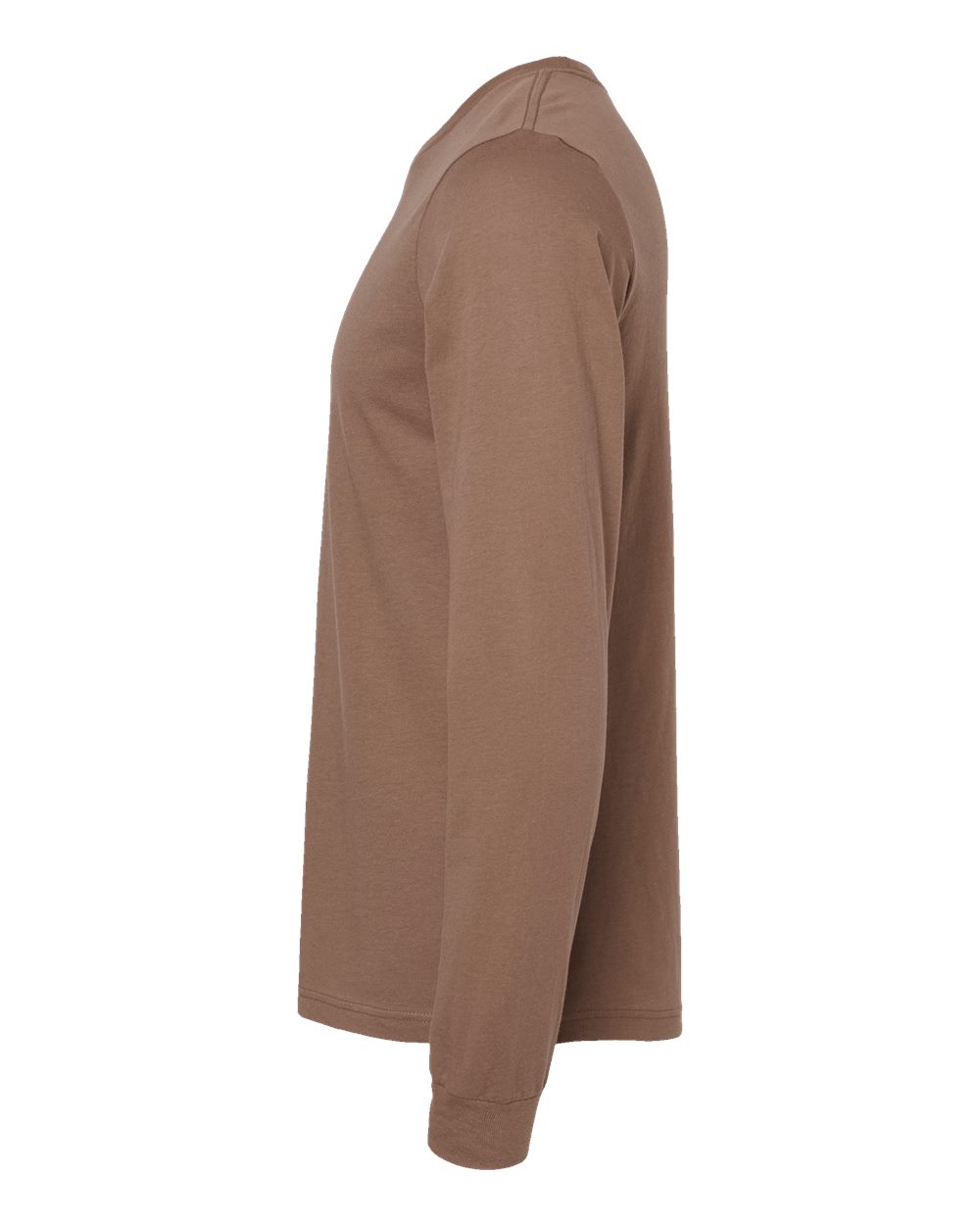 BELLA + CANVAS 3501, T-Shirts - Long Sleeve, Vintage Brown
