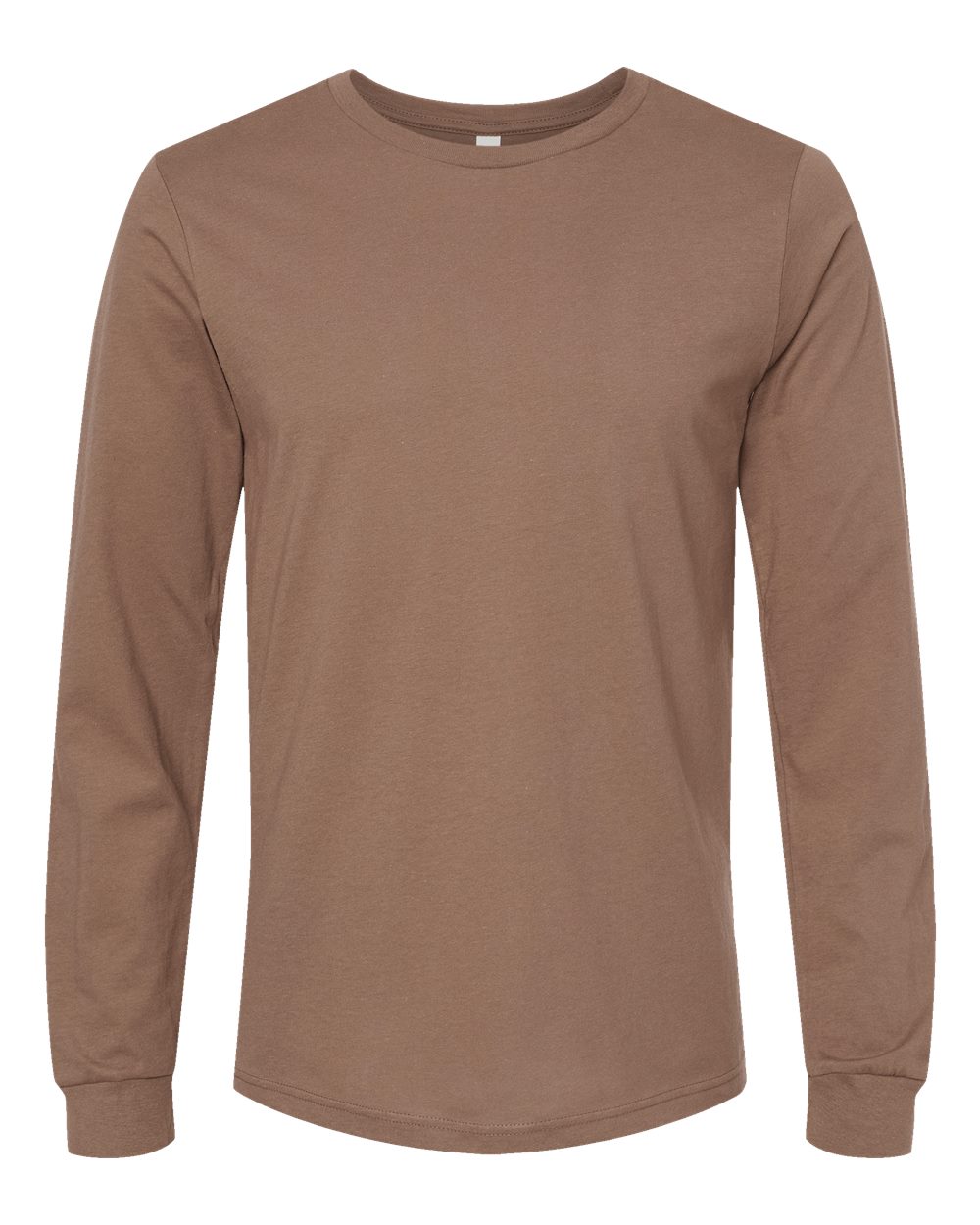 BELLA + CANVAS 3501, T-Shirts - Long Sleeve, Vintage Brown