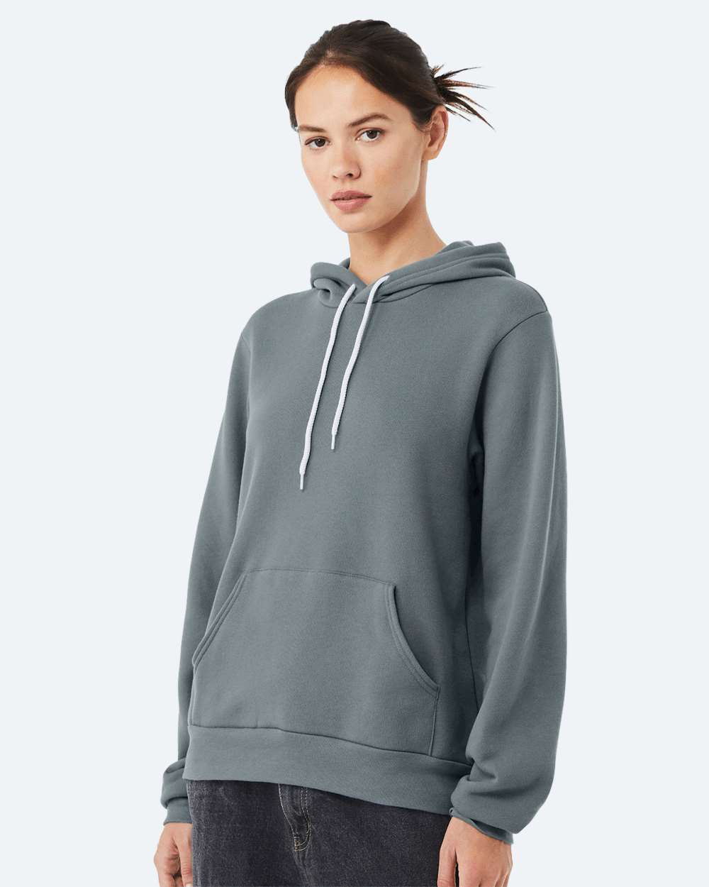 BELLA + CANVAS 3719, Fleece - Premium - Hood, Blue Storm