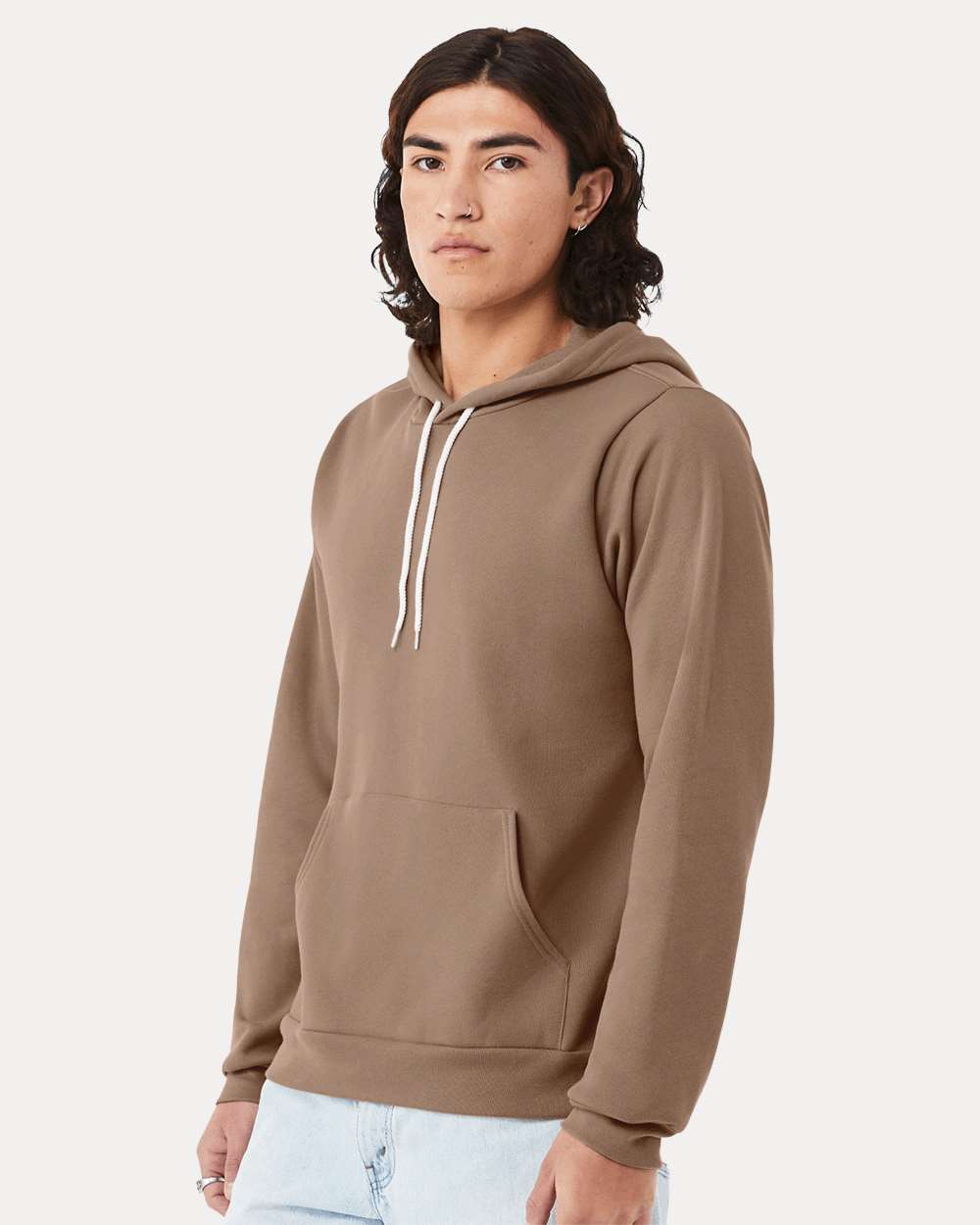 BELLA + CANVAS 3719, Fleece - Premium - Hood, Vintage Brown