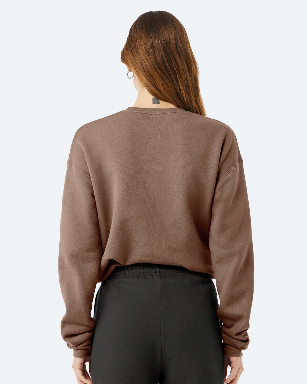BELLA + CANVAS 3945, Fleece - Premium - Crew, Vintage Brown