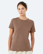 BELLA + CANVAS 6400, T-Shirts - Premium, Vintage Brown