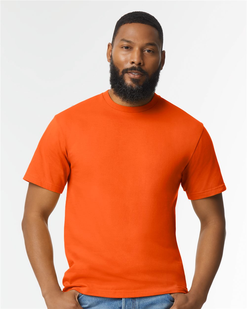 Gildan 65000, Unisex Softstyle Midweight T-shirt, Charcoal