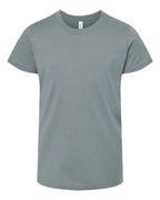 BELLA + CANVAS 3001Y, T-Shirts - Premium, Blue Storm