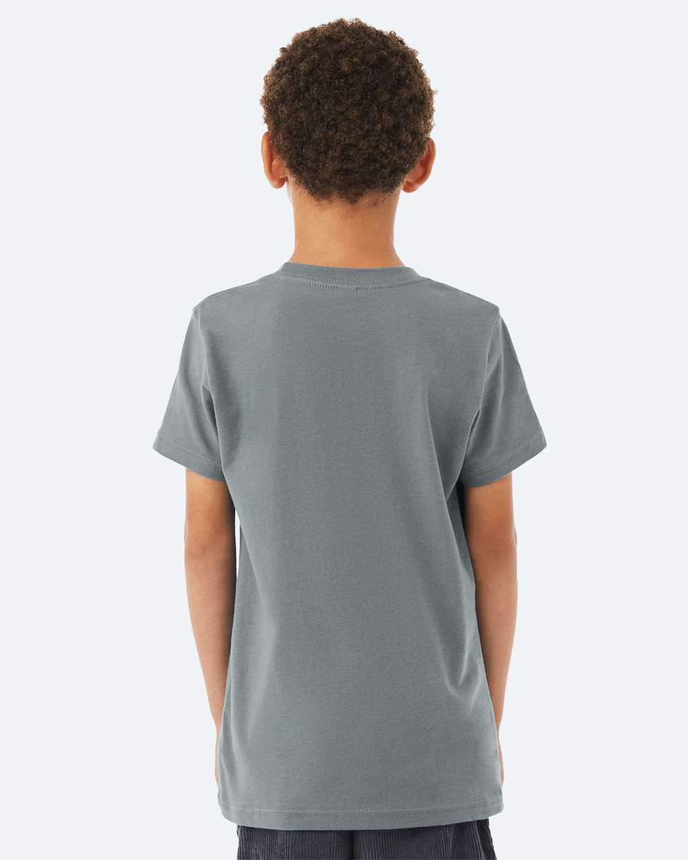BELLA + CANVAS 3001Y, T-Shirts - Premium, Blue Storm