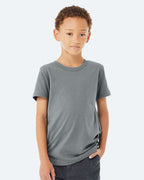 BELLA + CANVAS 3001Y, T-Shirts - Premium, Blue Storm