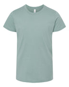 BELLA + CANVAS 3001Y, T-Shirts - Premium, Dusty Blue